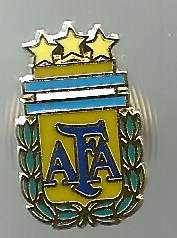 Badge Football Association Argentina NEW LOGO 3 stars